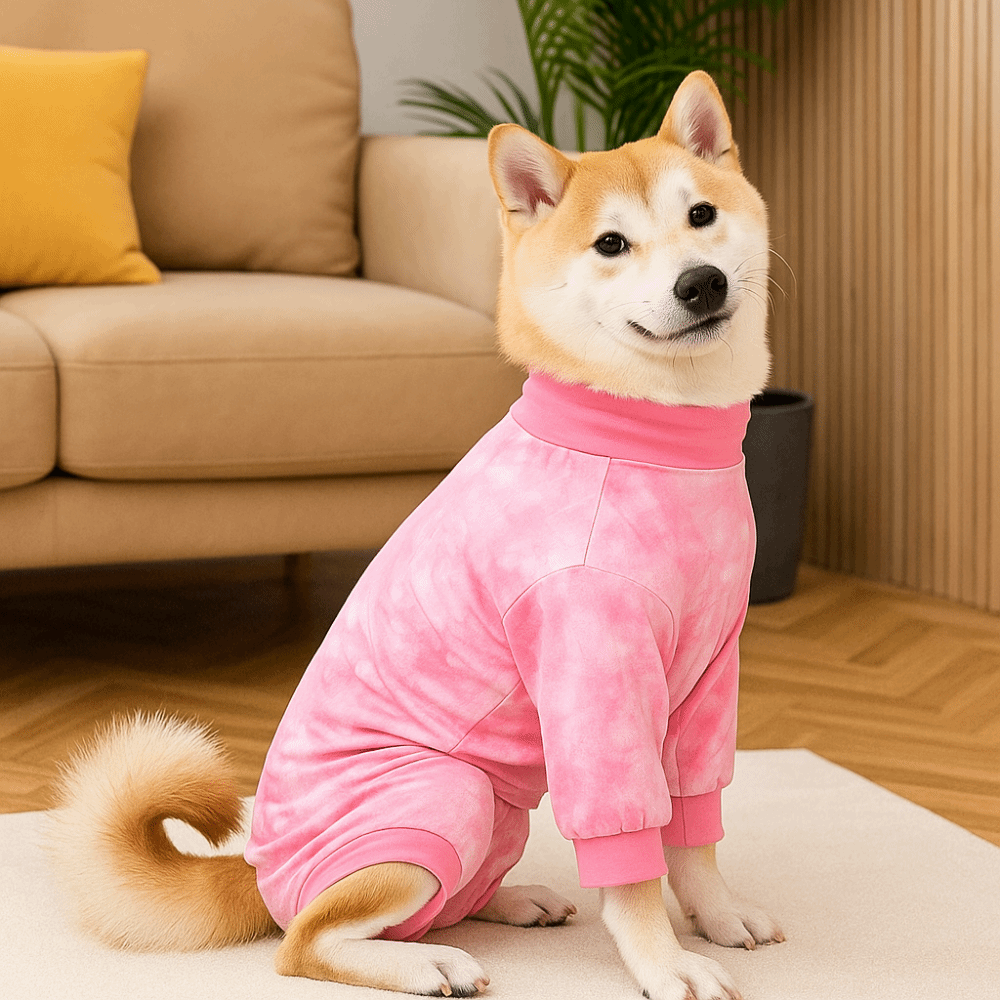 Dog Anxiety Vest - Piżama dla psa, elastyczny kombinezon pooperacyjny