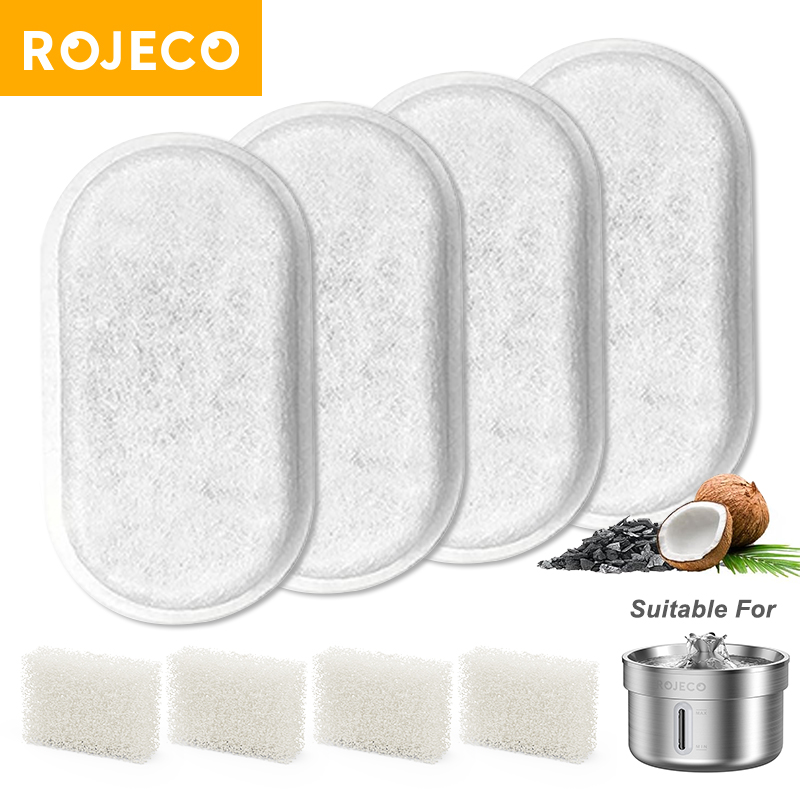 Cat Water Fountain Filter - ROJECO wymienny filtr do fontanny wodnej