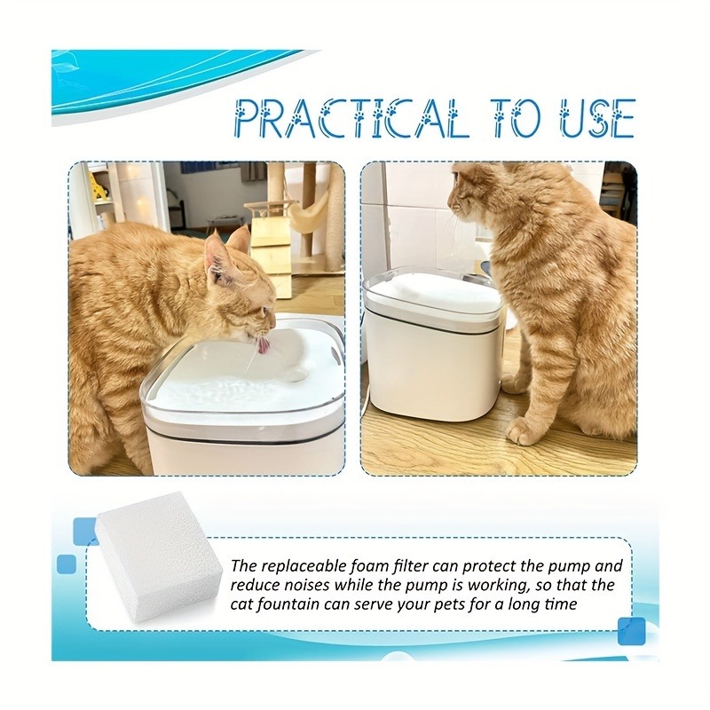 KEMORELA 8/16/24 SZT. Wymienne – Cat Water Fountain Filter recenzja i cena