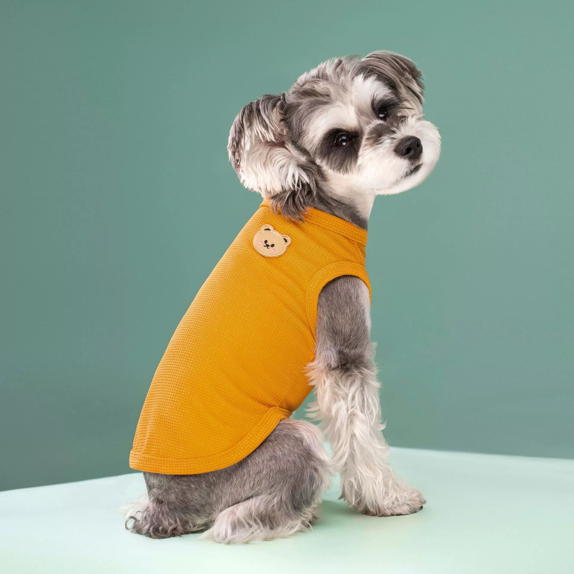 Wiosenno-letnia wafelkowa kami – Dog Anxiety Vest recenzja i cena