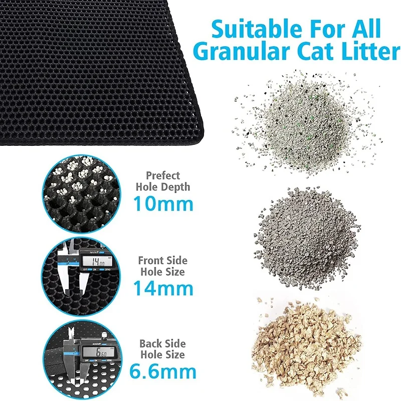 Kolorowa Mata Pod Kuwetę dla K – Cat Litter Mat recenzja i cena