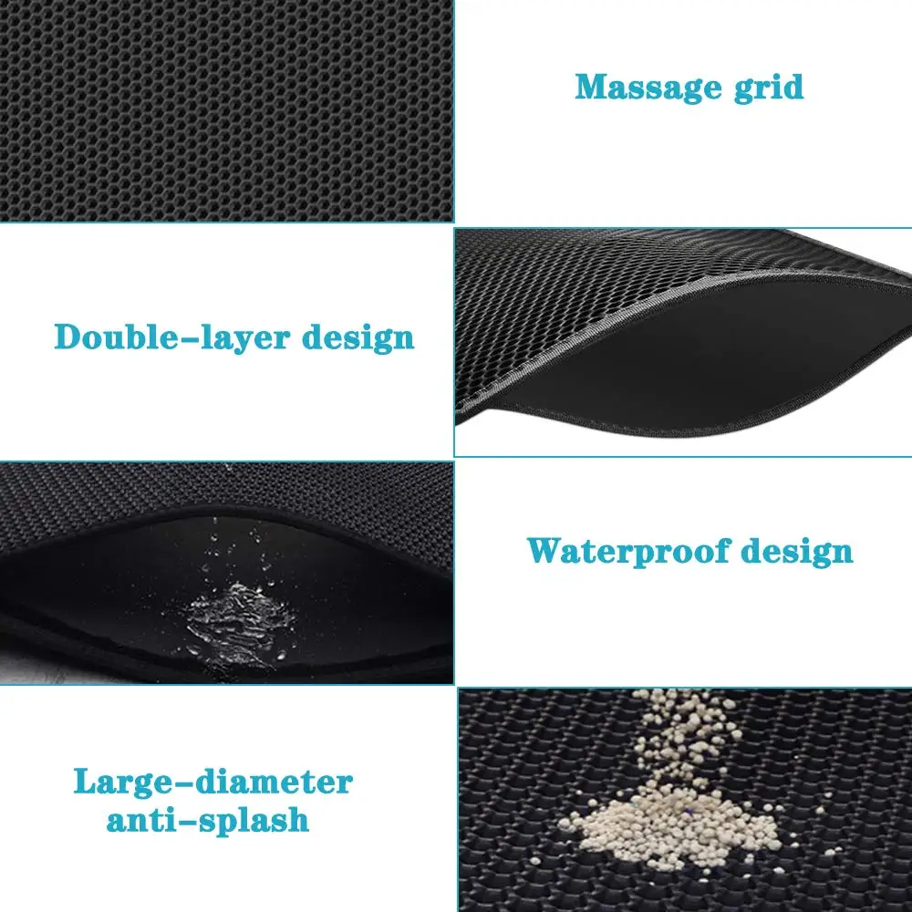 Duża mata pod kuwetę dla kota  – Cat Litter Mat recenzja i cena