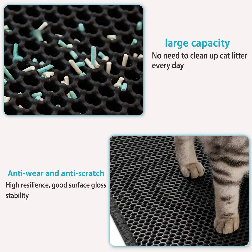 Duża mata pod kuwetę dla kota  – Cat Litter Mat recenzja i cena