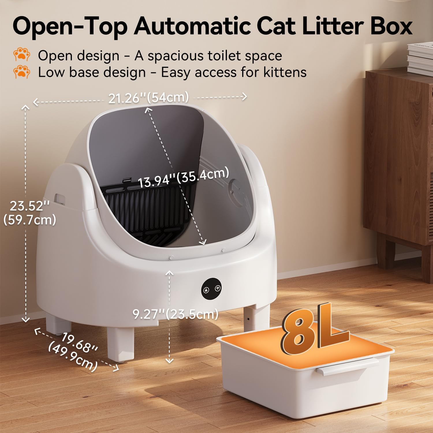 Aoxun Automatyczna Samoczyszcz – Cat Litter Mat recenzja i cena