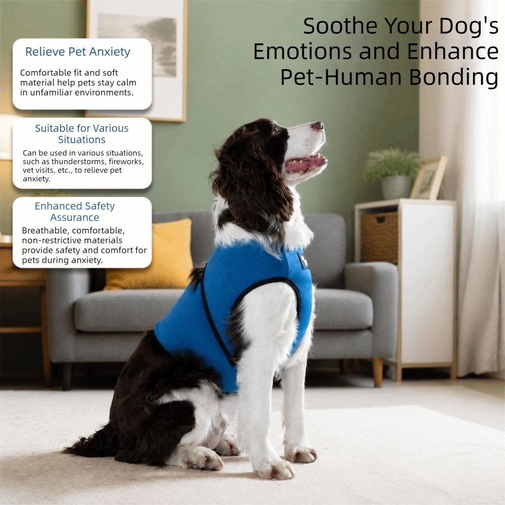 Ubranka dla zwierząt, oddychaj – Dog Anxiety Vest recenzja i cena