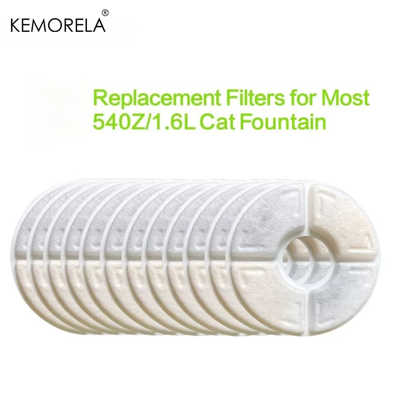 4/8/12 szt. Wymienne filtry z  – Cat Water Fountain Filter recenzja i cena