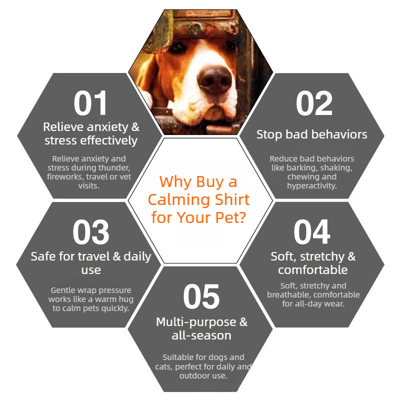 Nowa Kamizelka Uspokajająca dl – Dog Anxiety Vest recenzja i cena