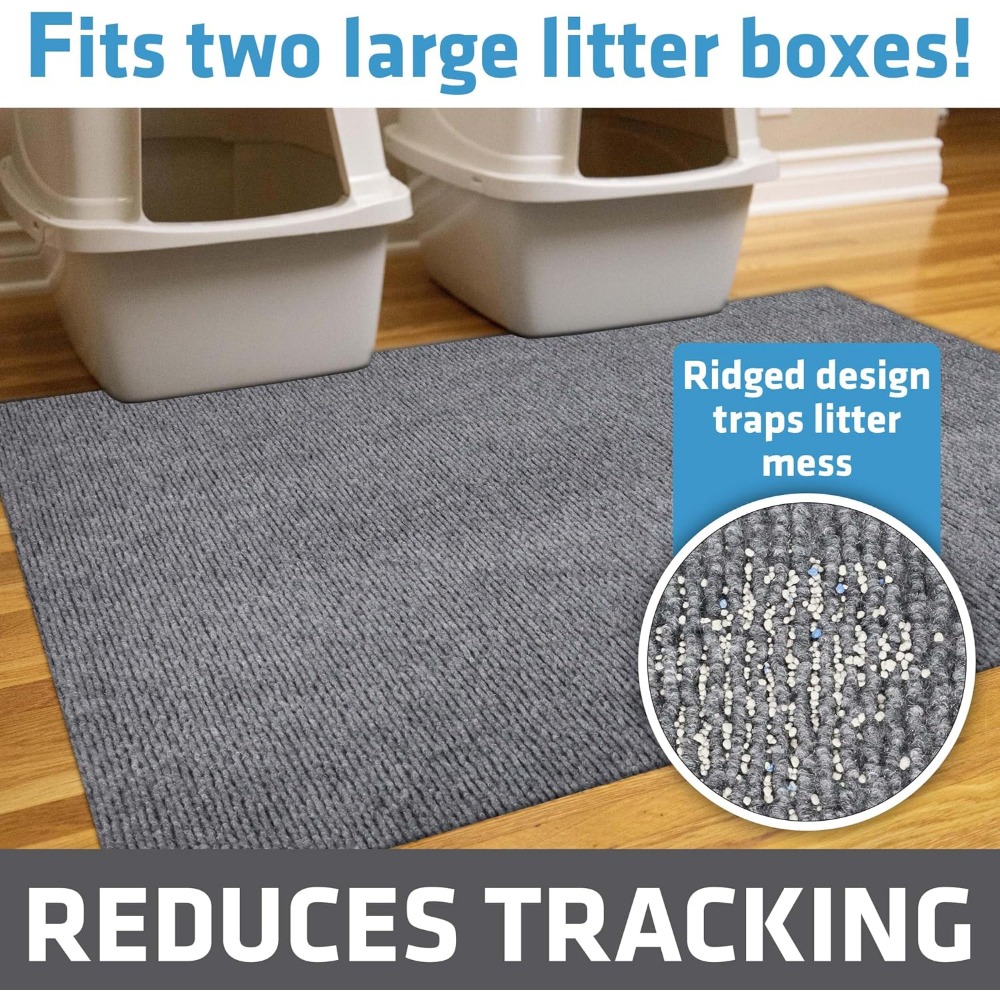 Mata pod kuwetę dla kota - wod – Cat Litter Mat recenzja i cena