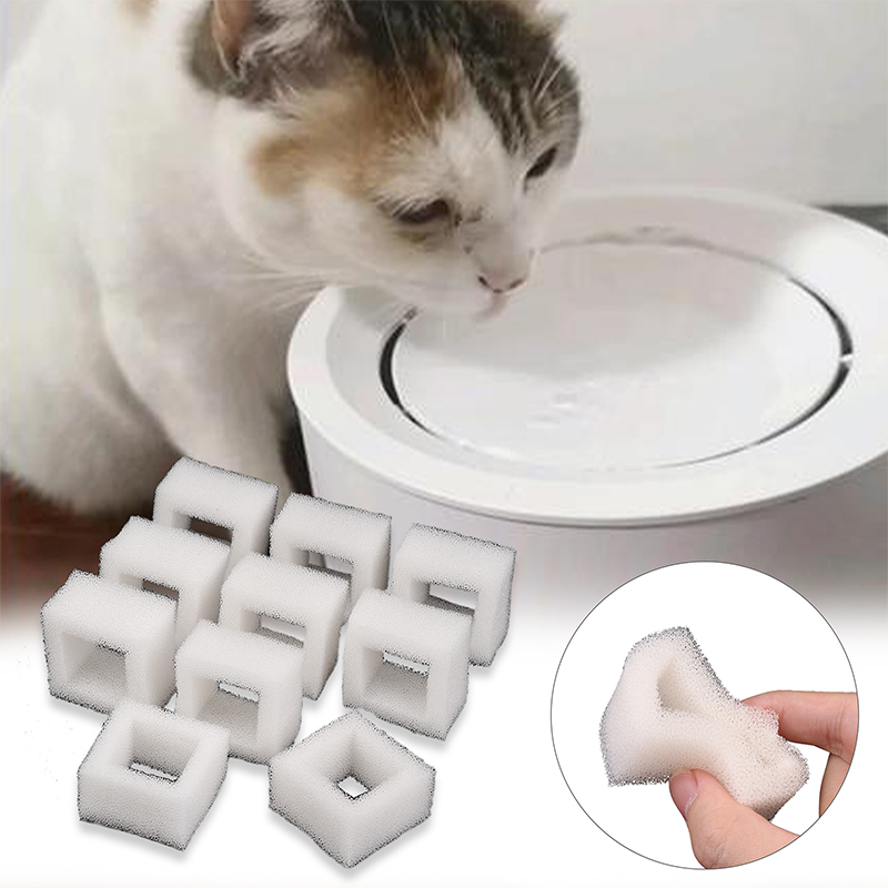 10 szt. Filtrów piankowych do  – Cat Water Fountain Filter recenzja i cena